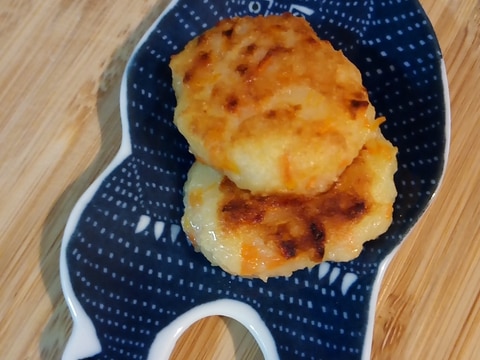 離乳食✳じゃがいもと豆腐のチーズお焼き